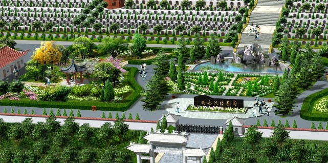 西安附近都有哪些墓園，西安最好的墓園